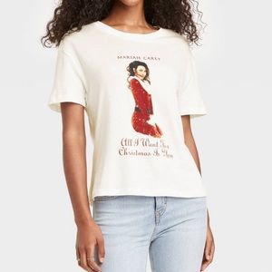 Mariah Carey All I Want For Christmas Tshirt
